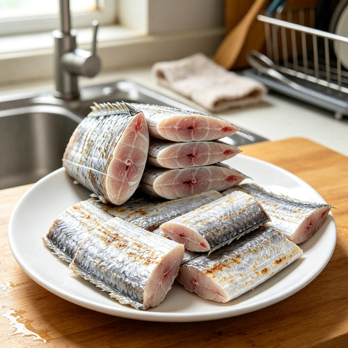 Fresh Hairtail Fish Steaks