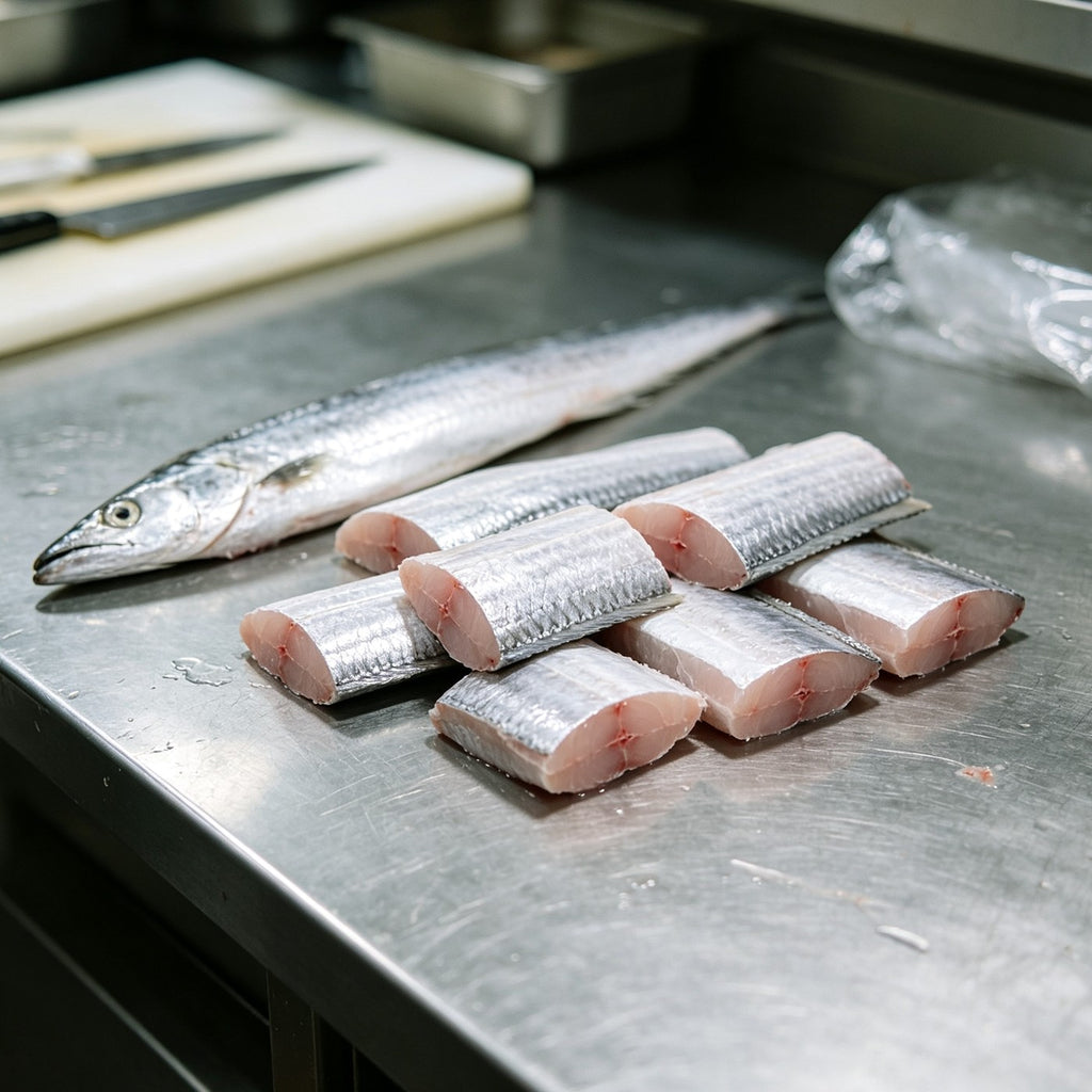 Fresh Hairtail Fish Steaks