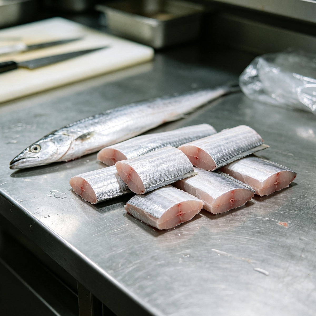 Fresh Hairtail Fish Steaks