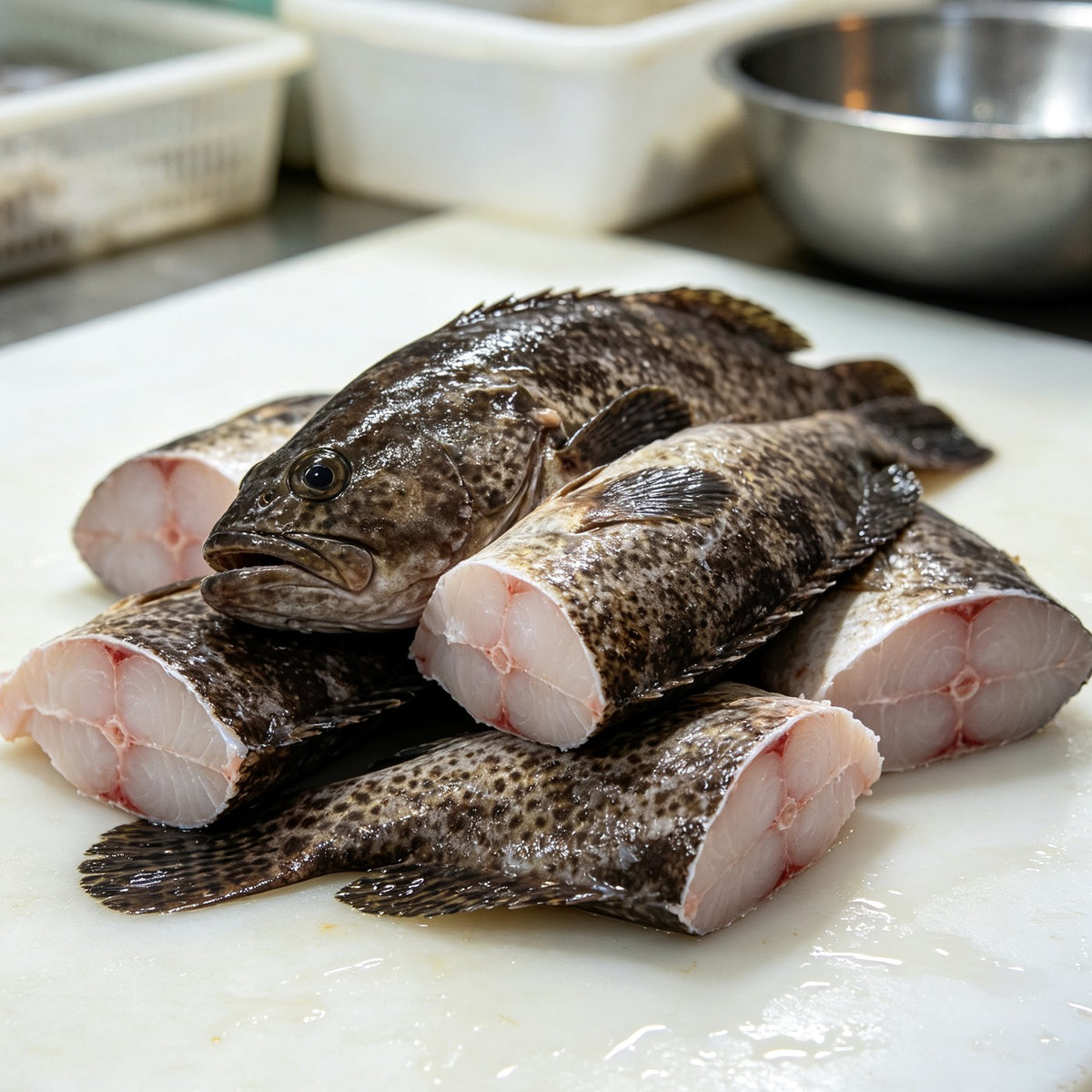 Fresh Whole and Filleted Grouper