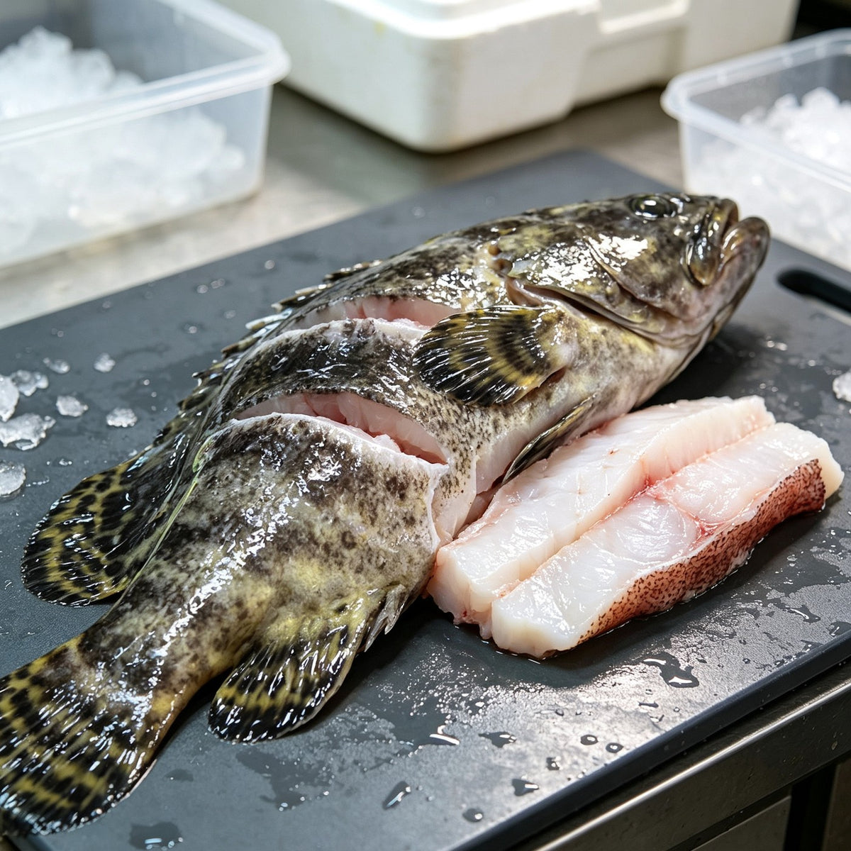 Fresh Whole and Filleted Grouper