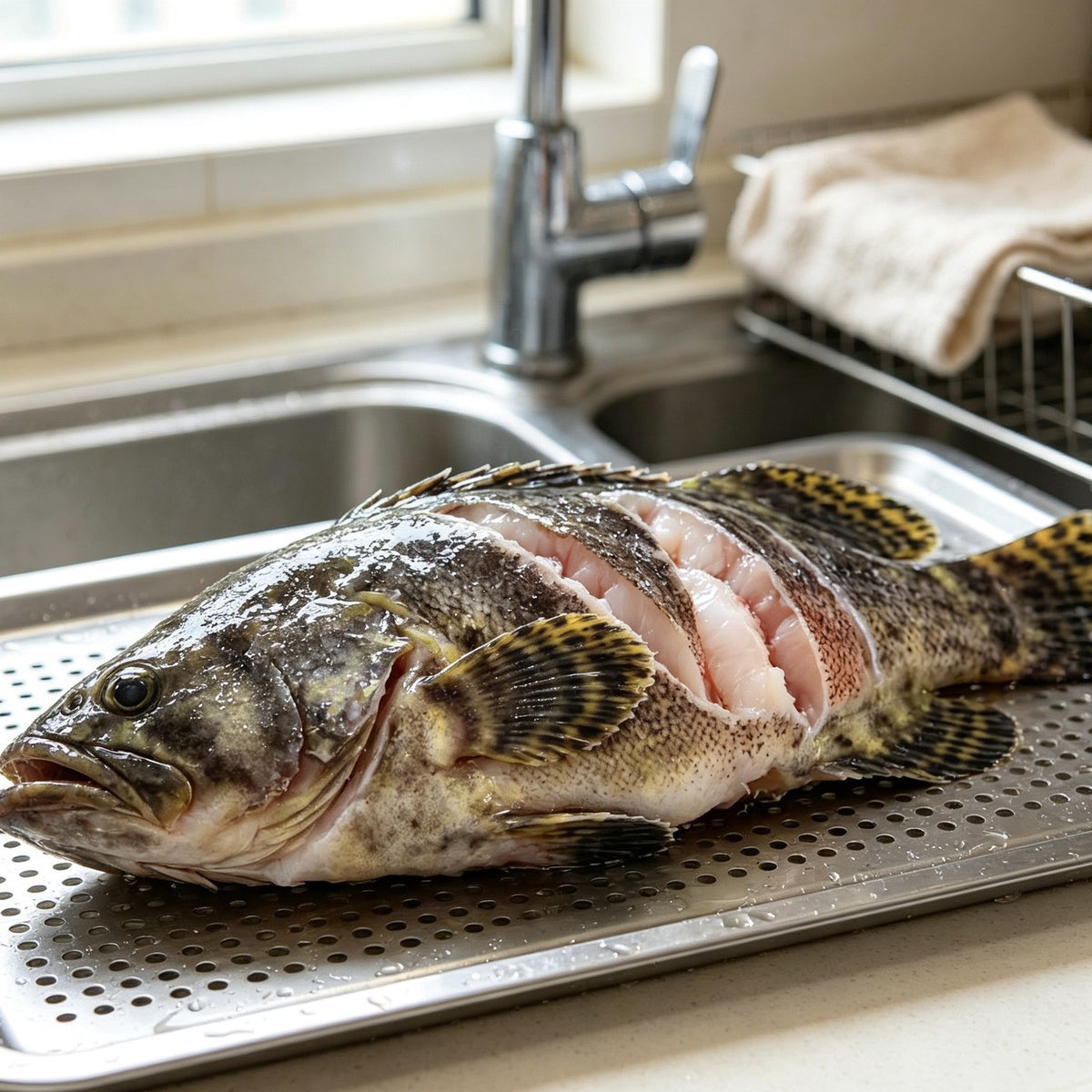 Fresh Whole and Filleted Grouper