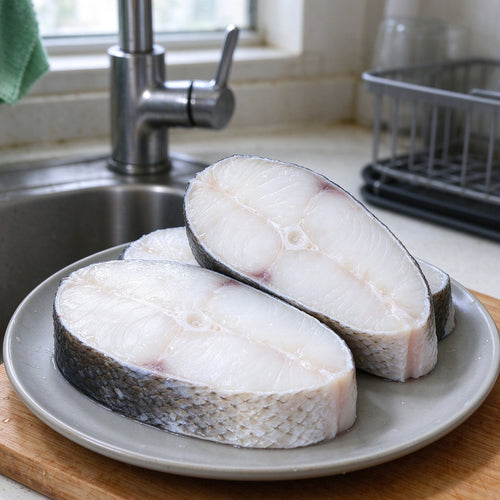 Fresh Flaky Cod Steaks