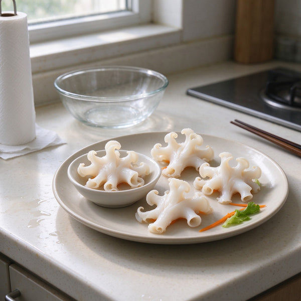 Fresh Scored Squid Rolls